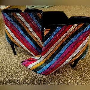 INC International Concept Jeweled Booties